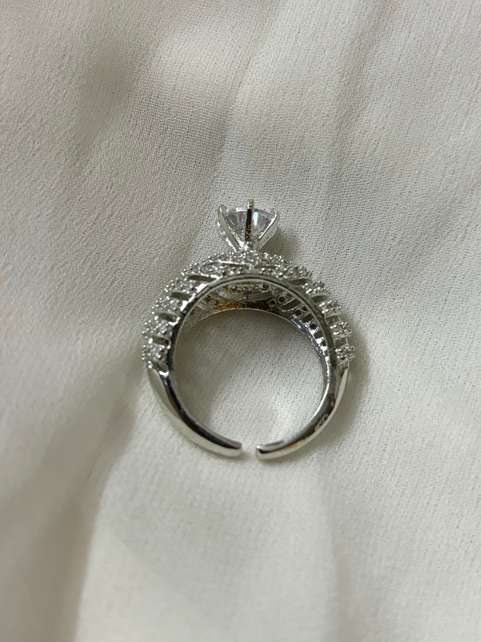 American diamond crown ring - Image 4