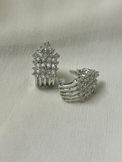 American diamond cz bali stud