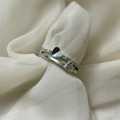 American diamond band ring