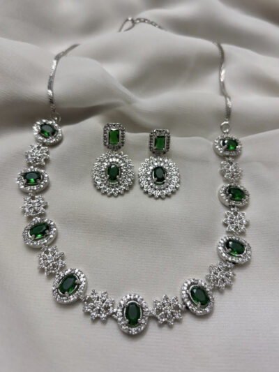 American diamond necklace set