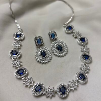 American diamond necklace set