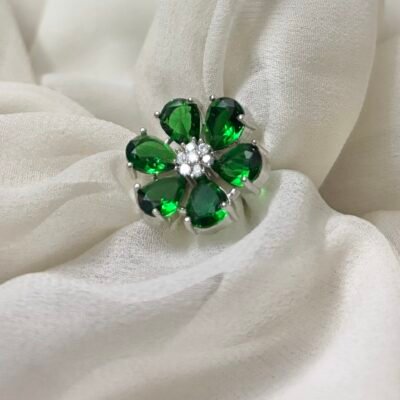 Adjustable cocktail ring