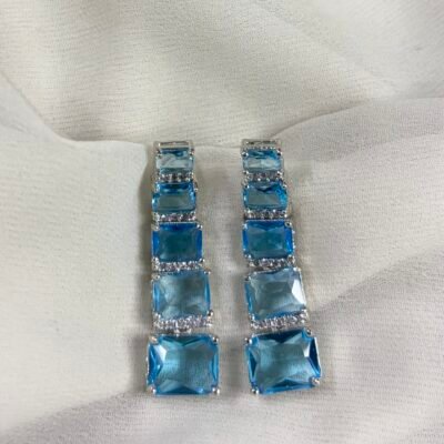 American diamond cubic zirconia earring