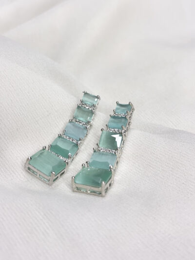 American diamond cubic zirconia earring