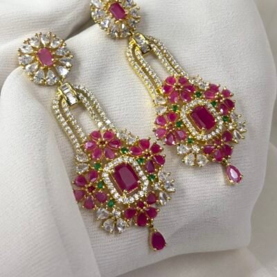 Premium Quality American diamond cubic zirconia dangler