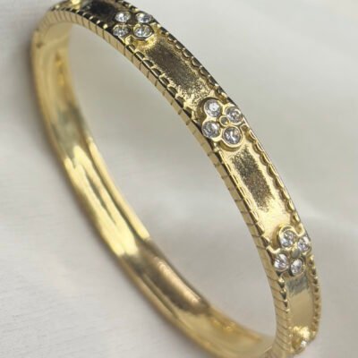 Anti tarnish Openable Kada Style bracelet