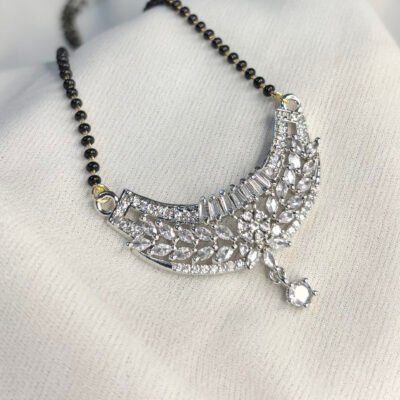 American Diamond Cubic Zirconia Mangalsutra.