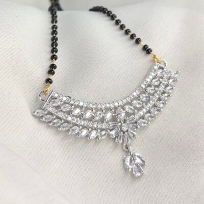 American Diamond Cubic Zirconia Mangalsutra.